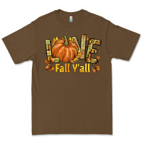 Cacao Love Fall Y'all Premium Tee - texasbilliewilder
