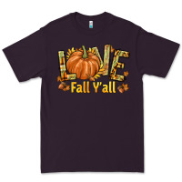 Plum Love Fall Y'all Premium Tee - texasbilliewilder