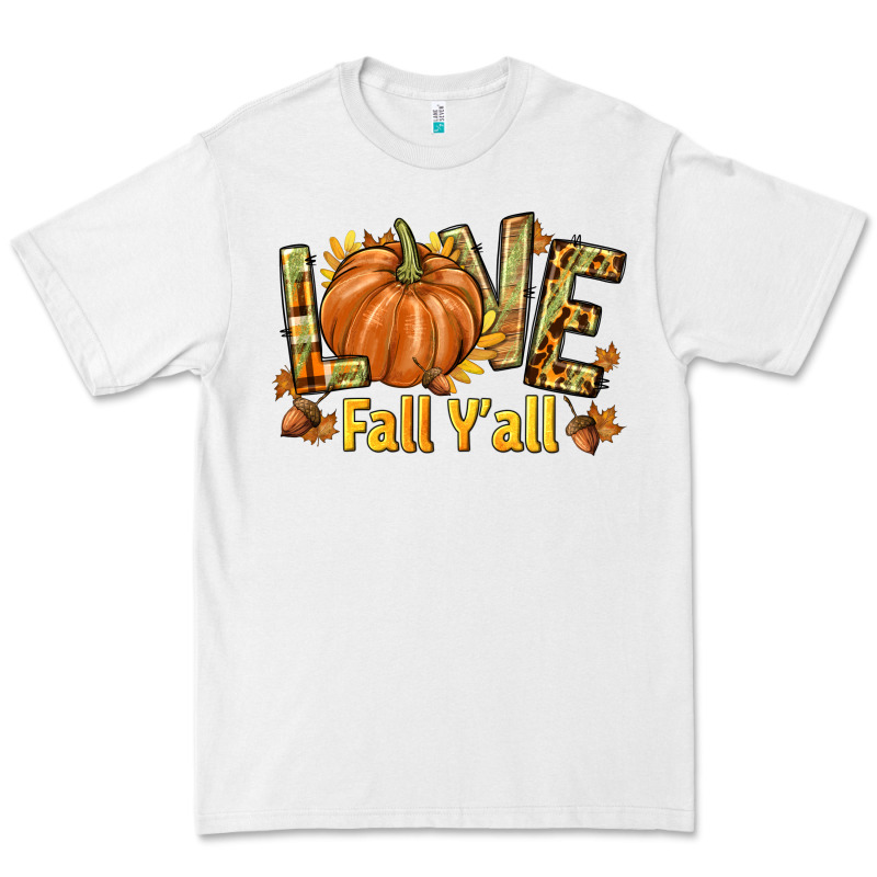 Love Fall Y'all Premium Tee by texasbilliewilder | Teevron