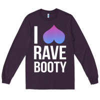 Plum I Love Rave Booty I Heart Rave Tops Long Sleeve Tee - longCreatives