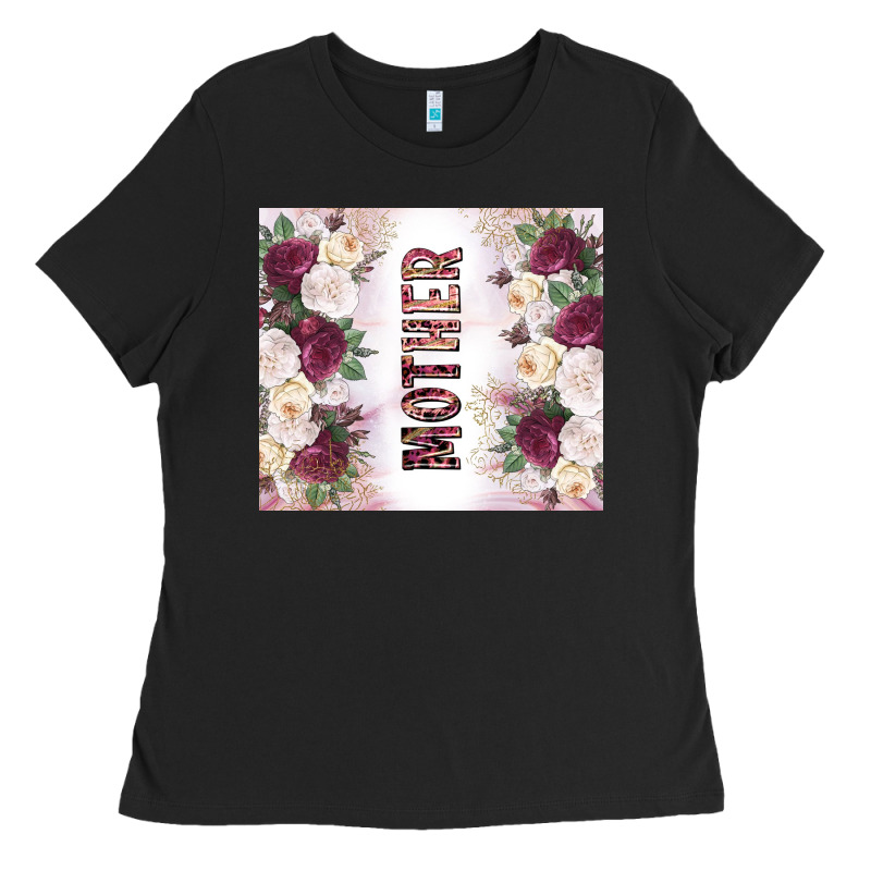 Mother's Day Flowers Tumbler Tbs Ladies Tee by TumblerDesignByShophia | Teevron