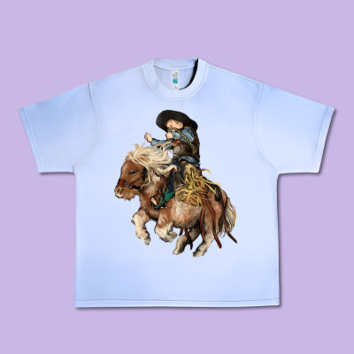 Midilli Little Cowboy Kid Rodeo Urban Heavy Tee Designed By Howdyjamesfarm