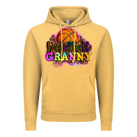 Vintage Mustard basketball granny Vintage Hoodie - OliviaCreatesArt