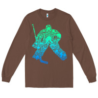 Chestnut Ice Hockey Goalie Hockey Player Youth Men Kids Boys Long Sleeve Tee - longCreatives