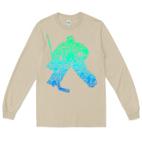 Mushroom Ice Hockey Goalie Hockey Player Youth Men Kids Boys Long Sleeve Tee - longCreatives