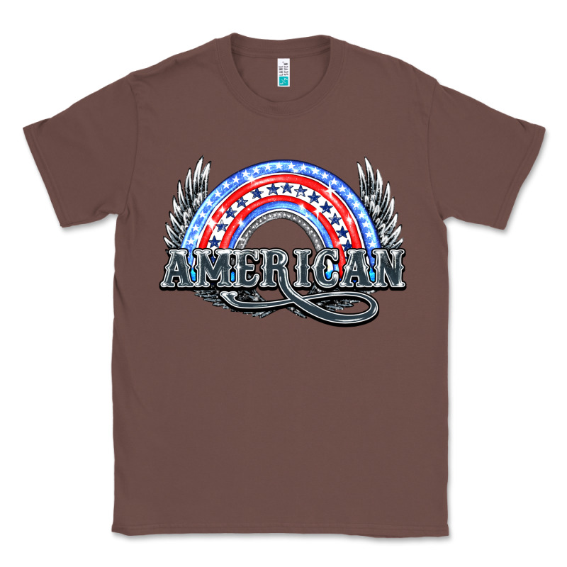 American Rainbow Classic Tee by HowdyJamesFarm | Teevron