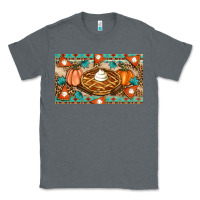Charcoal Heather pumpkin pie Classic Tee - Artiststas