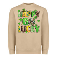 Mushroom happy go lucky Heavyweight Sweatshirt - Artiststas