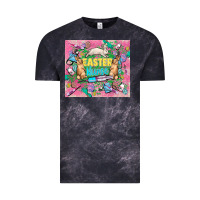 Cloud Black Easter Nurse Easter Day tumbler Vintage Tee - HowdyJamesFarm