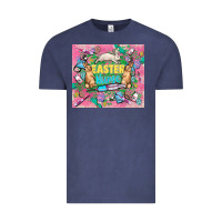 Vintage Denim Easter Nurse Easter Day tumbler Vintage Tee - HowdyJamesFarm