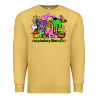 Antique Gold rt respiratory therapist Premium Sweatshirt - AdoDesignShop