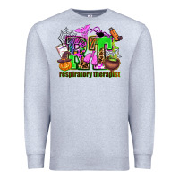 Heather Grey rt respiratory therapist Premium Sweatshirt - AdoDesignShop
