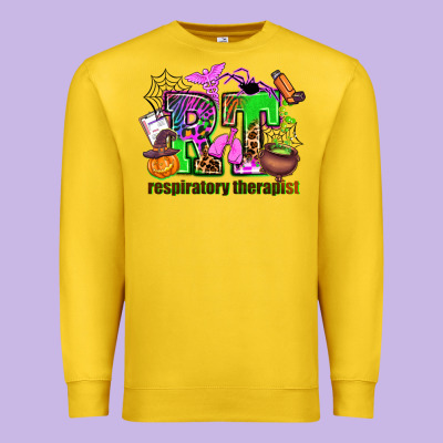 Rt Respiratory Therapist Premium Sweatshirt Designed By Adodesignshop