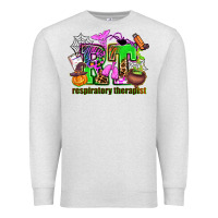 Oatmeal Heather rt respiratory therapist Premium Sweatshirt - AdoDesignShop
