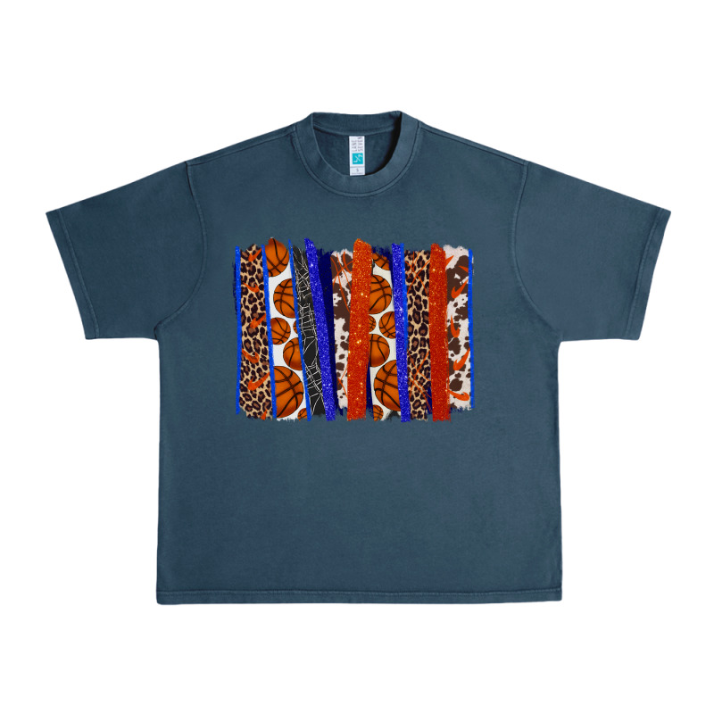 Basketball Brushstroke Urban Heavy Tee by HowdyJamesFarm | Teevron