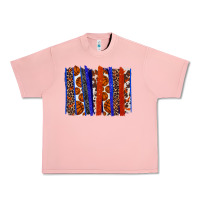 Salmon Basketball brushstroke Urban Heavy Tee - HowdyJamesFarm