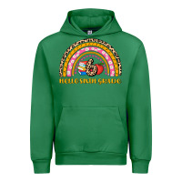Emerald back to school rainbow hello sixth grade Urban Hoodie - AdoDesignShop