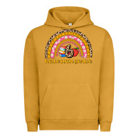 Pigment Peanut Butter back to school rainbow hello sixth grade Urban Hoodie - AdoDesignShop