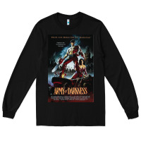 Black Army Of Darkness Movie Poster Classic Long Sleeve Tee - longCreatives
