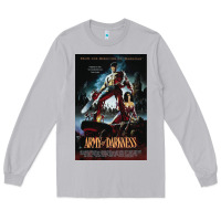 Moon Dust Army Of Darkness Movie Poster Classic Long Sleeve Tee - longCreatives