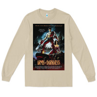 Mushroom Army Of Darkness Movie Poster Classic Long Sleeve Tee - longCreatives
