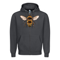Smoke bee Zipper Hoodie - Artiststas