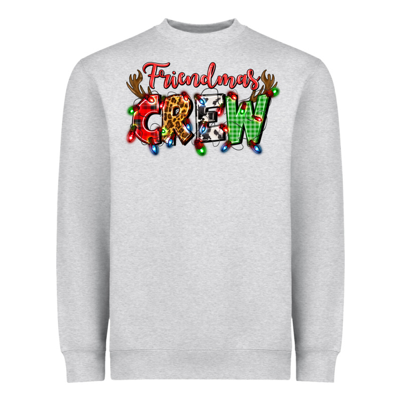 Friendsmas Crew Heavyweight Sweatshirt by Artiststas | Teevron