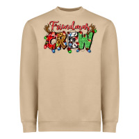 Mushroom friendsmas crew Heavyweight Sweatshirt - Artiststas