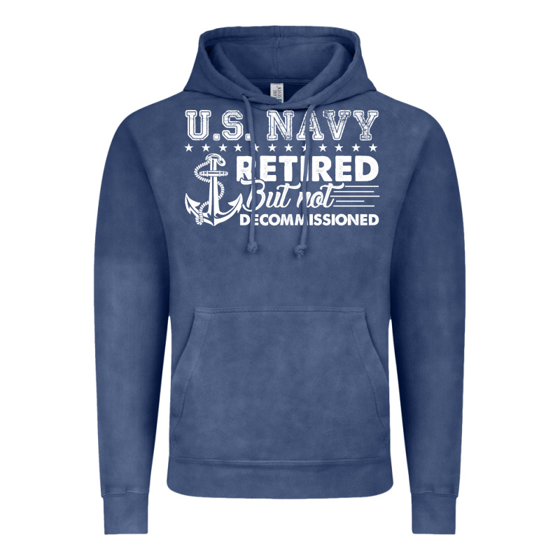 Us Navy Retired Shirt Vintage Hoodie by longCreatives | Teevron