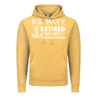 Vintage Mustard US Navy Retired Shirt Vintage Hoodie - longCreatives