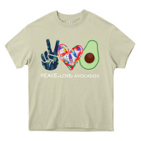 Mossy PEACE LOVE AVOCADOS Heavy Core Tee - Bettercallsaul