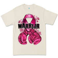 Bone Warrior Breast Cancer with boxing gloves Premium Tee - NancyCooperArtShop