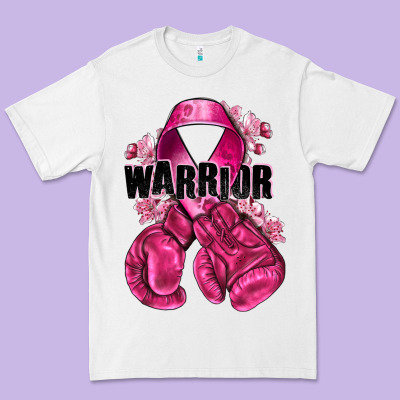 Warrior Breast Cancer With Boxing Gloves Premium Tee Designed By Nancycooperartshop