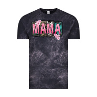 Cloud Black Mama vibes Mother's Day Vintage Tee - CowGirlArtShop