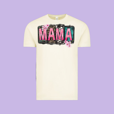 Mama Vibes Mother's Day Vintage Tee Designed By Cowgirlartshop