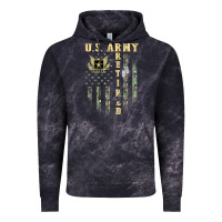 Cloud Black US ARMY Retired  Distressed American Flag Patriotic Vintage Hoodie - longCreatives