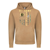 Vintage Camel US ARMY Retired  Distressed American Flag Patriotic Vintage Hoodie - longCreatives