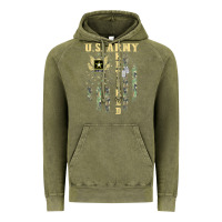 Vintage Olive US ARMY Retired  Distressed American Flag Patriotic Vintage Hoodie - longCreatives