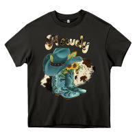 Asphalt howdy Heavy Core Tee - JahusDesignShop
