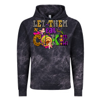 Cloud Black let them eat cake olivia Vintage Hoodie - OliviaCreatesArt