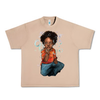 Burro Afro black boy Urban Heavy Tee - HowdyJamesFarm