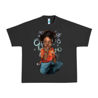 Pigment Black Afro black boy Urban Heavy Tee - HowdyJamesFarm