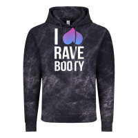 Cloud Black I Love Rave Booty I Heart Rave Tops Vintage Hoodie - longCreatives