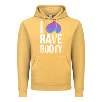 Vintage Mustard I Love Rave Booty I Heart Rave Tops Vintage Hoodie - longCreatives