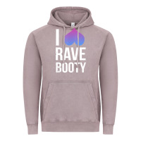 Vintage Zinc I Love Rave Booty I Heart Rave Tops Vintage Hoodie - longCreatives