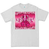 Dove Grey Breast Cancer with boxing gloves Premium Tee - NancyCooperArtShop