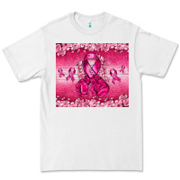 White Breast Cancer with boxing gloves Premium Tee - NancyCooperArtShop