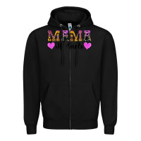 Black western mama of girls Zipper Hoodie - Artiststas