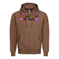 Chestnut western mama of girls Zipper Hoodie - Artiststas