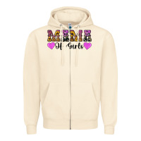 Sandshell western mama of girls Zipper Hoodie - Artiststas